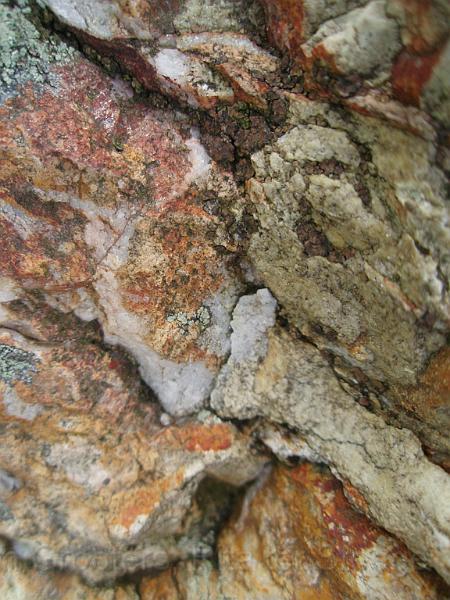 61-A notherSample.jpg - A sample of the rock on our route
